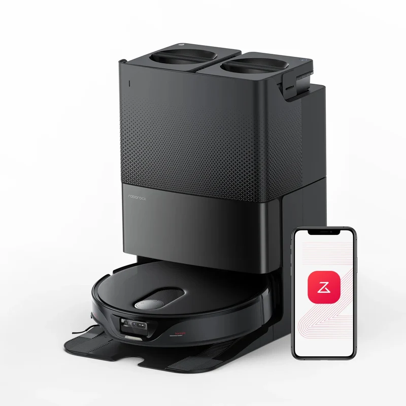 Roborock Qrevo Slim støvsugerrobot med multifunksjonell ladestasjon 3.0