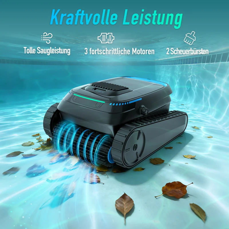 AIRROBO PC10 kabelloser kletternder Roboter-Poolreiniger