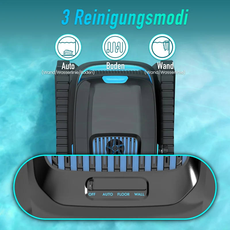 AIRROBO PC10 kabelloser kletternder Roboter-Poolreiniger