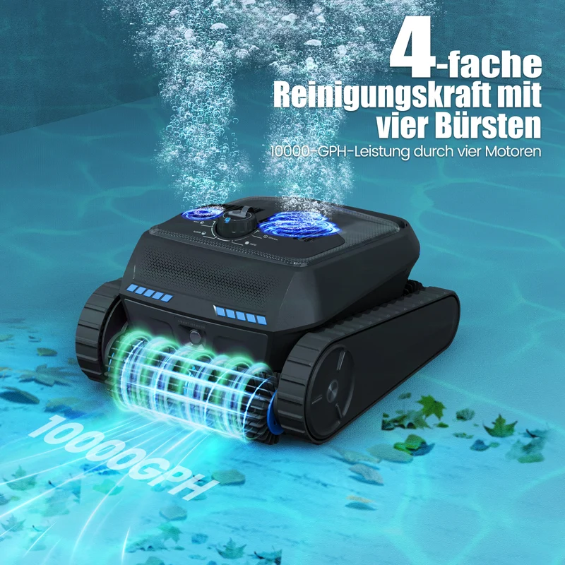 AIRROBO CP400Lite Energieeffizienter Kabelloser Poolroboter
