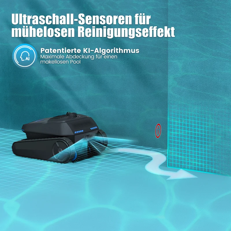 AIRROBO CP400Lite Energieeffizienter Kabelloser Poolroboter