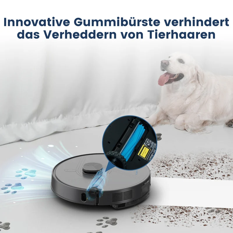 Intelligenter LDS-Laser-Navigations Saug-Wisch-Roboter | AIRROBO L50+