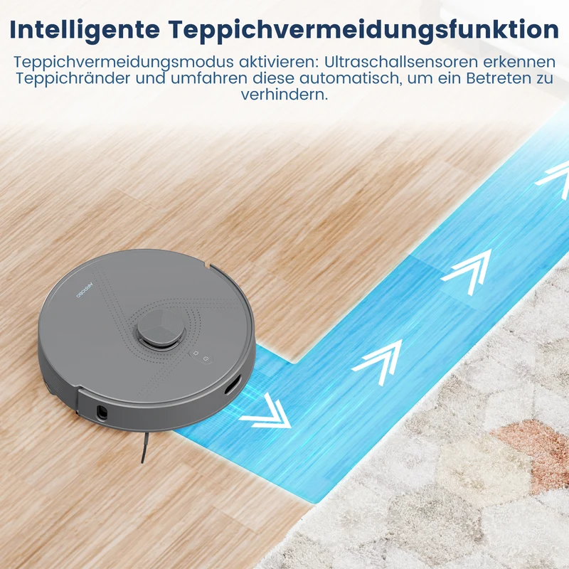 Intelligenter LDS-Laser-Navigations Saug-Wisch-Roboter | AIRROBO L50+