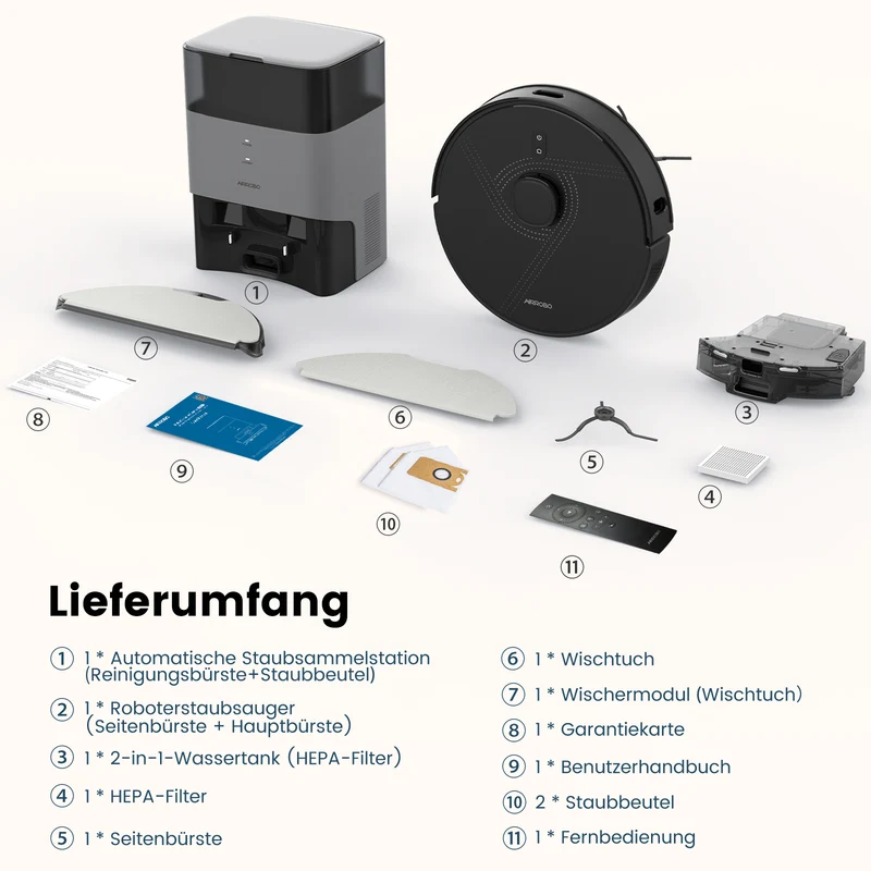 Saug-Wisch-Roboter | AIRROBO L40+