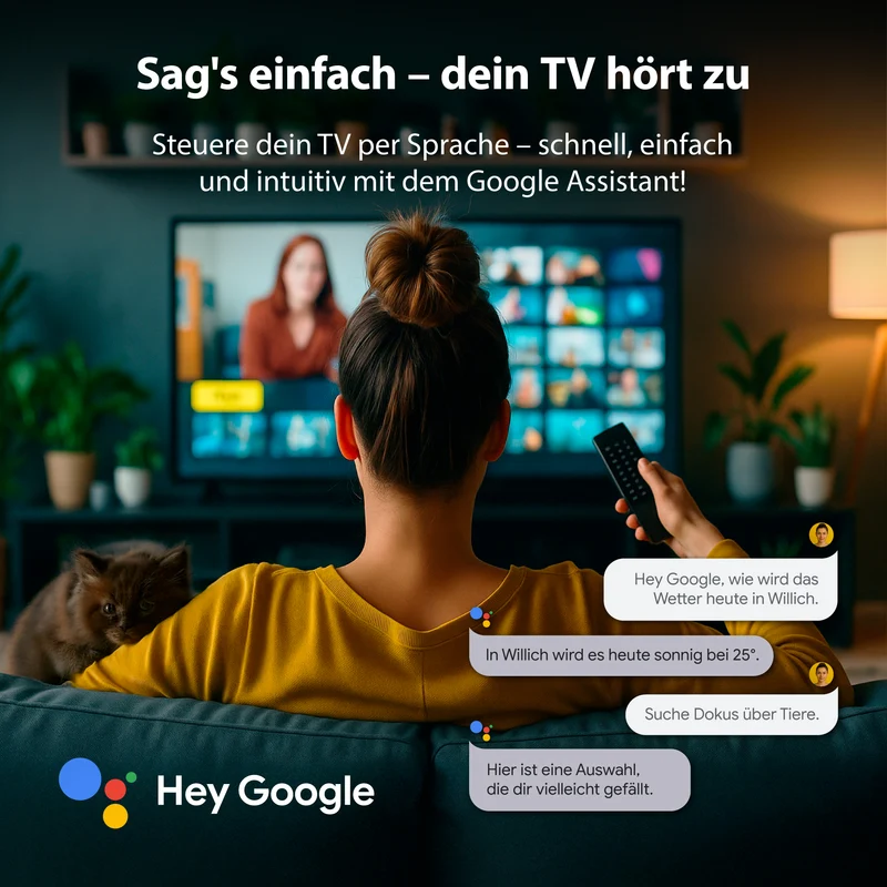 DYON nexGo 24H 24 Zoll HD Google TV – Chromecast