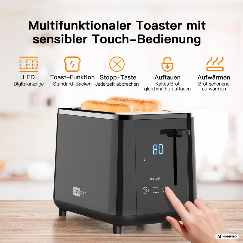 aeco toastlab PRO ToasterTouch Display