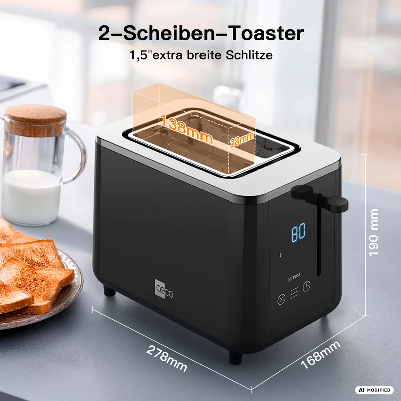 aeco toastlab PRO ToasterTouch Display