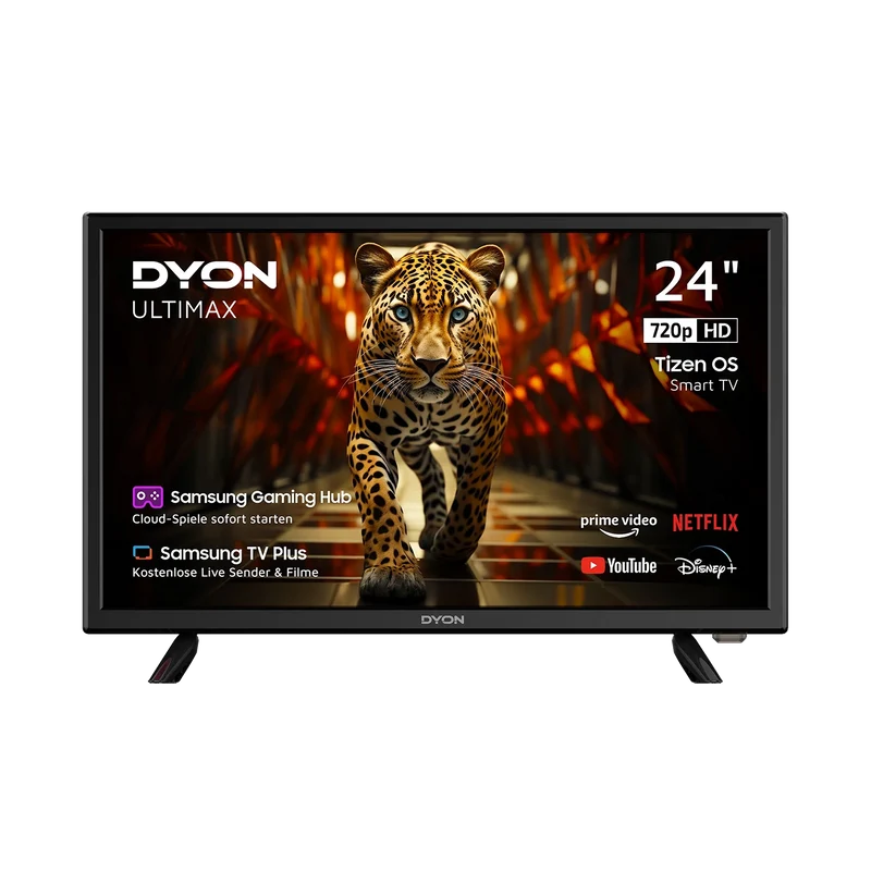 DYON Ultimax 24H-TI-W 24 Zoll HD Samsung Tizen Smart TV – Samsung TV Plus
