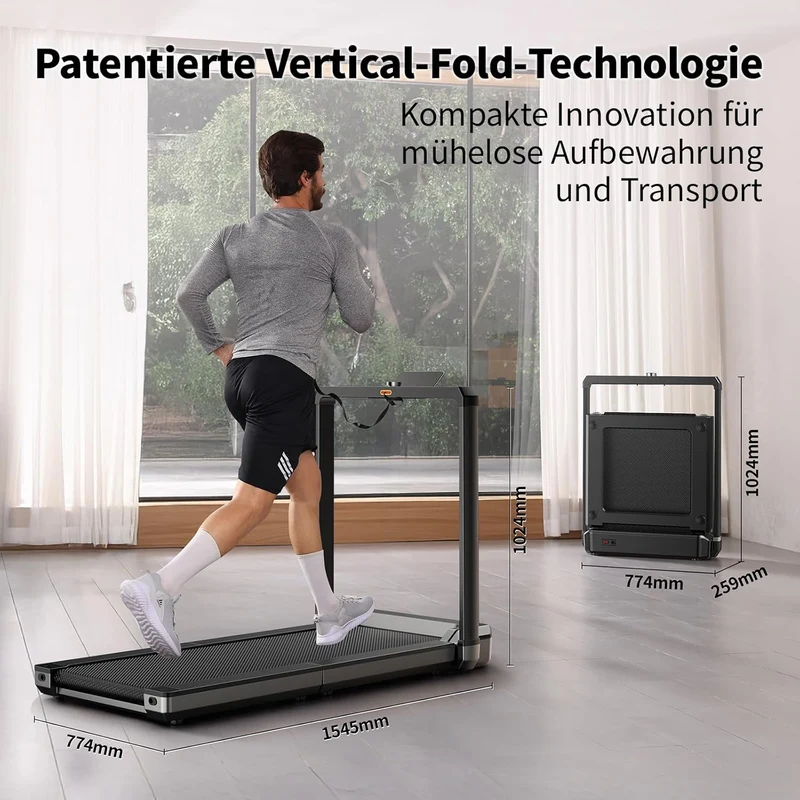 WalkingPad X23 – Klappbares Laufband 16 km/h 136 kg