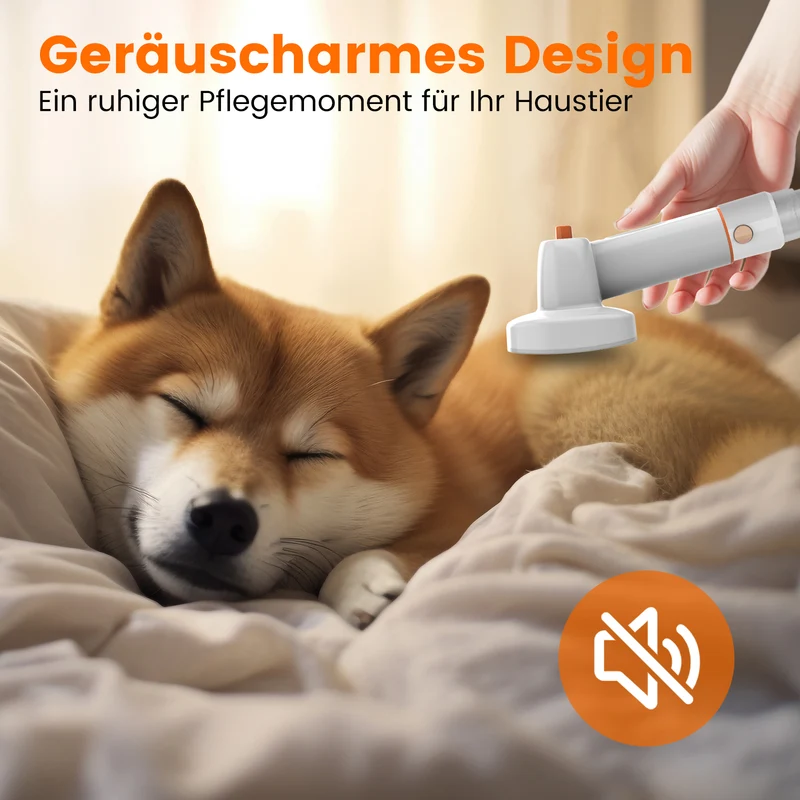 AIRROBO PG10 5-in-1 Tragbares Tierpflege-Set mit Staubsauger