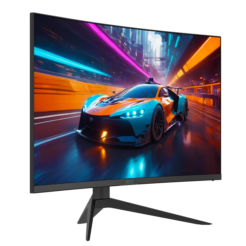 ODYS Q27-X Curved Gaming Monitor (27 Zoll, 69 cm)