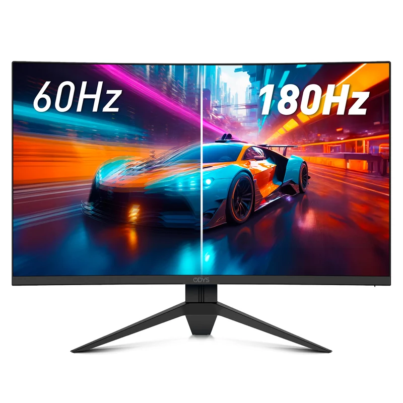 ODYS Q27-X Curved Gaming Monitor (27 Zoll, 69 cm)