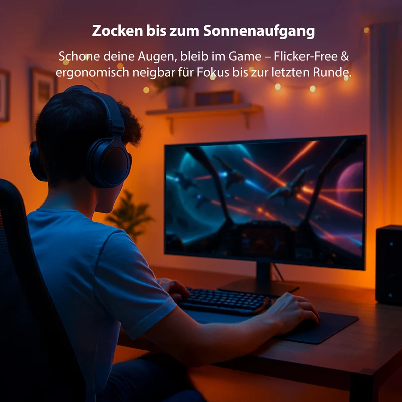 ODYS XE34-UWQ-120 Curved Gaming Monitor (34 Zoll, 86 cm)