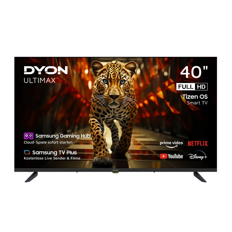 DYON Ultimax 40F-TI-W 40 Zoll Full HD Samsung Tizen Smart TV – Gaming Hub