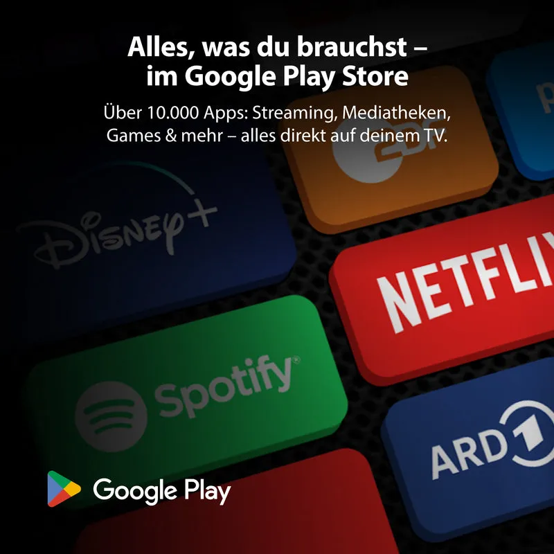 DYON nexGo 40F 40 Zoll Full HD Google TV – Chromecast