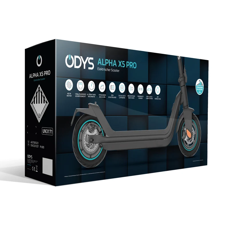 ODYS ALPHA X5 PRO - E-Scooter