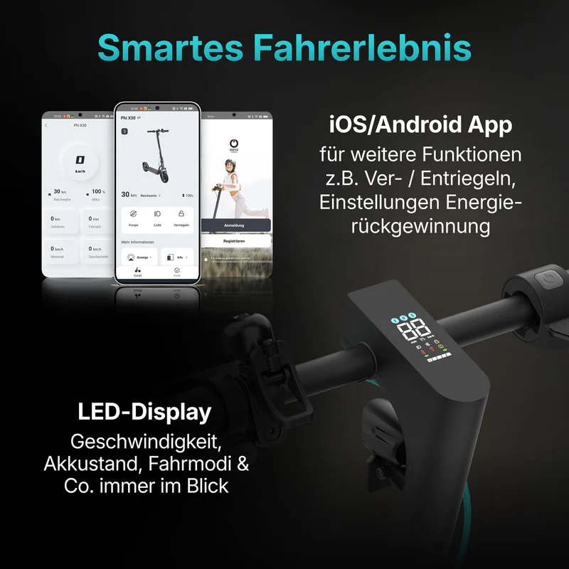 ODYS Phi X30 - E-Scooter