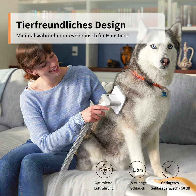 Haustierpflege-Set mit Staubsauger | AIRROBO PG100
