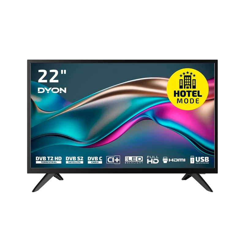 DYON Enter 22 Pro X2 22 Zoll Full HD Einfacher Fernseher - kein WLAN