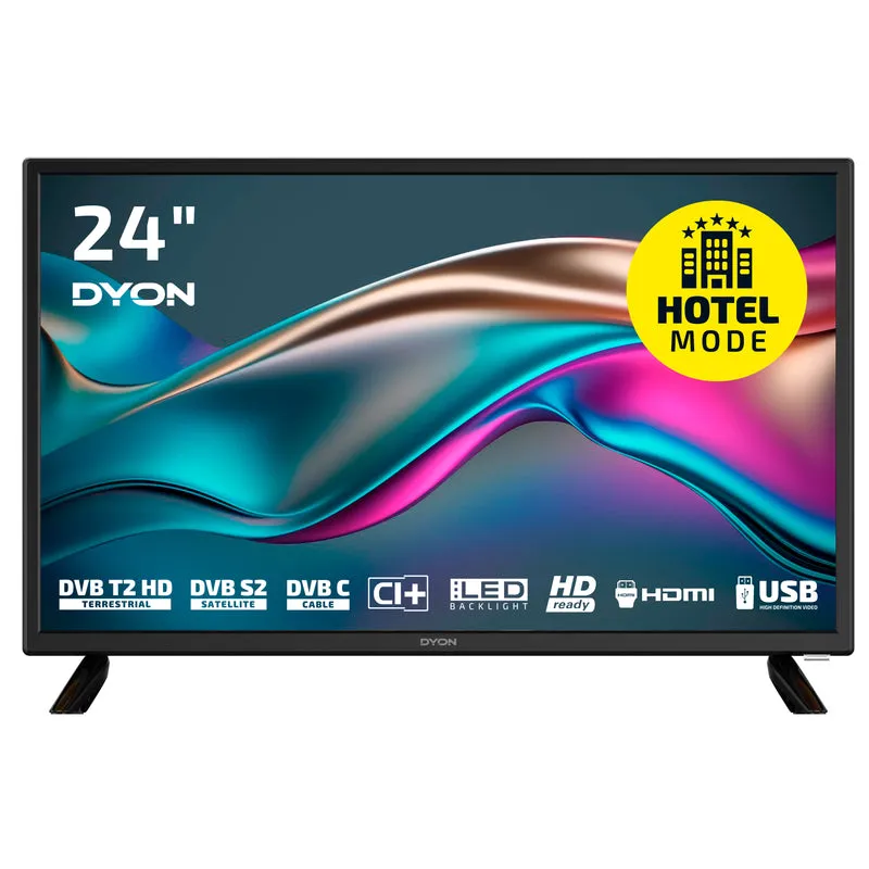 DYON Enter 24 Pro X2 24 Zoll HD Einfacher Fernseher - kein WLAN