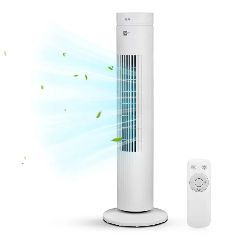 AirX SPIN Turmventilator - Mit Fernbedienung & Timer