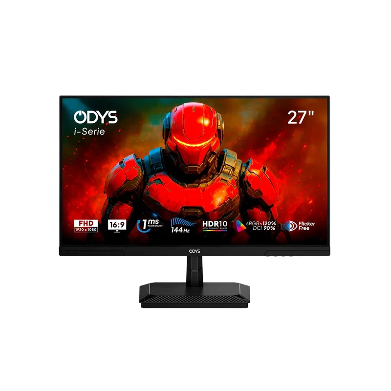 ODYS i27-F-144 Flat Gaming Monitor (27 Zoll, 69 cm)