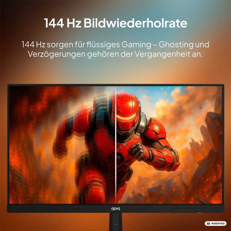 ODYS i27-F-144 Flat Gaming Monitor (27 Zoll, 69 cm)