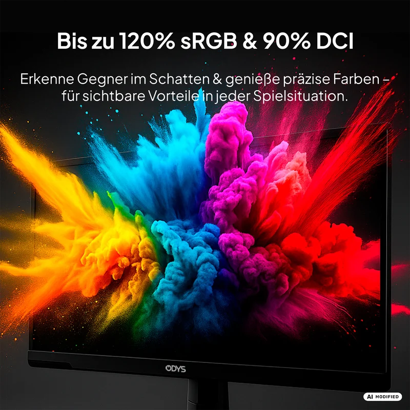 ODYS i27-F-144 Flat Gaming Monitor (27 Zoll, 69 cm)