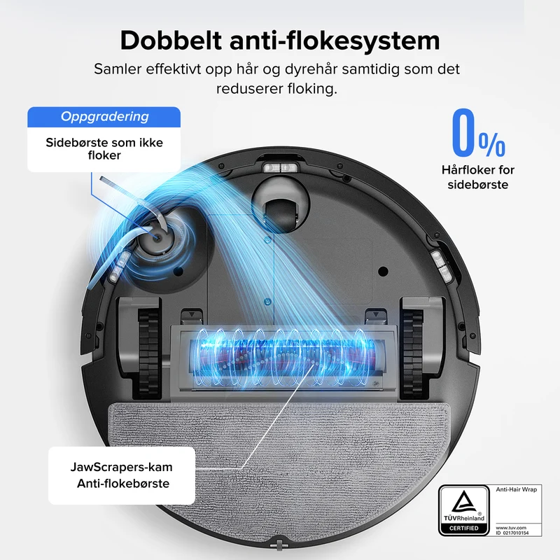 Robrock Q7L5 robotstøvsuger og -mopp