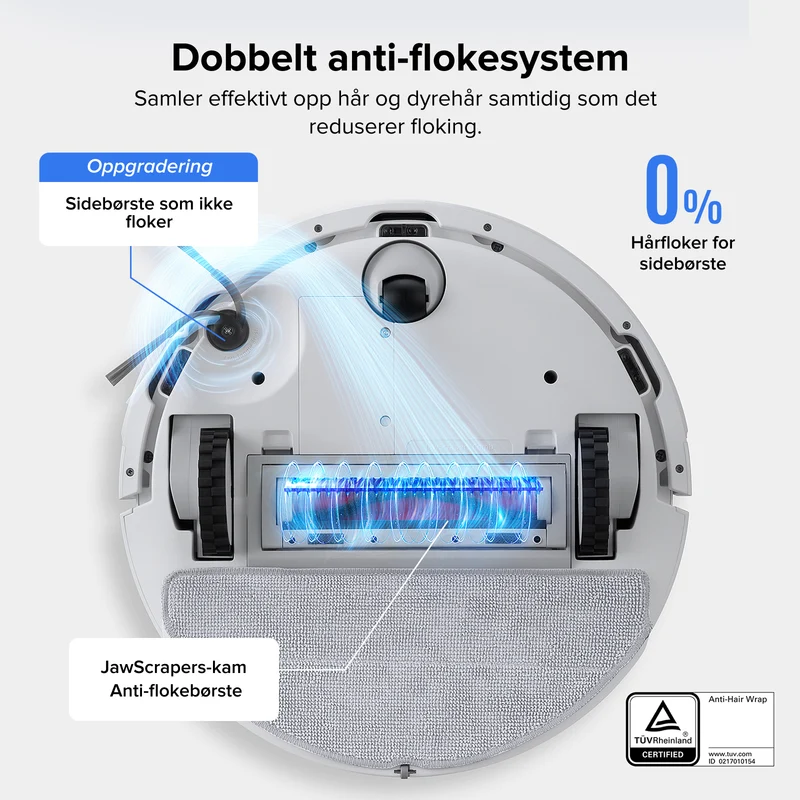 Robrock Q7L5 robotstøvsuger og -mopp