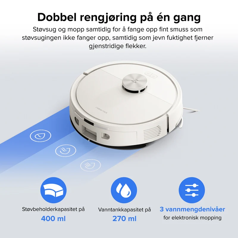 Robrock Q7L5 robotstøvsuger og -mopp