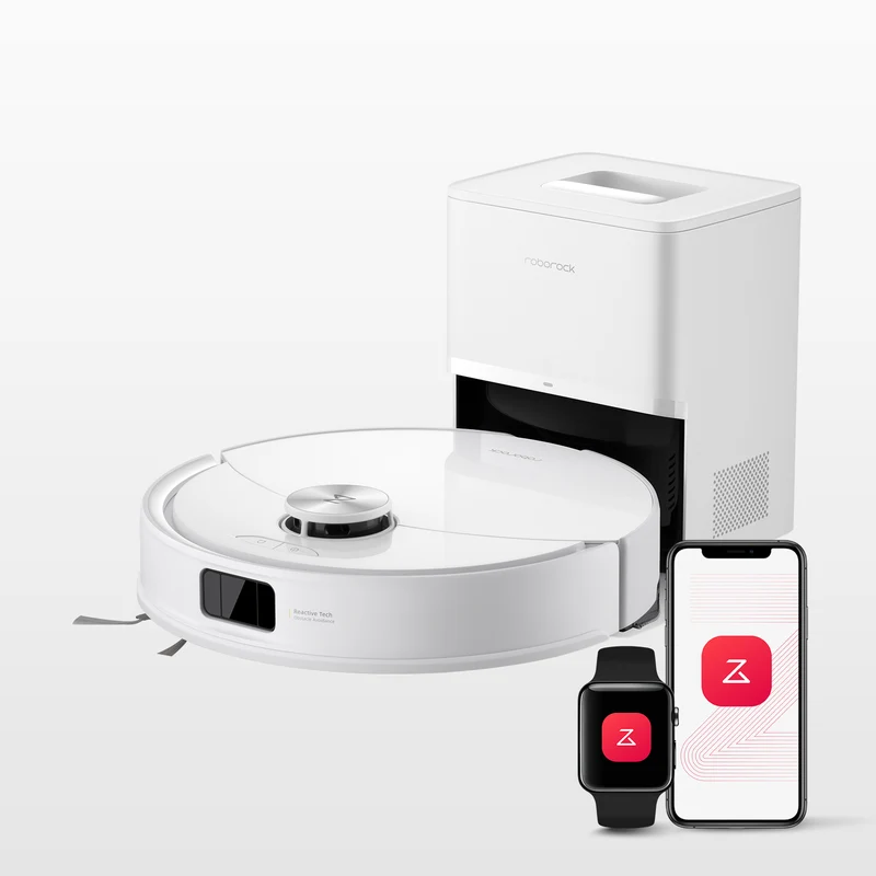 Roborock Q10 S5+ robotstøvsuger og mopp med automatisk ladestasjon