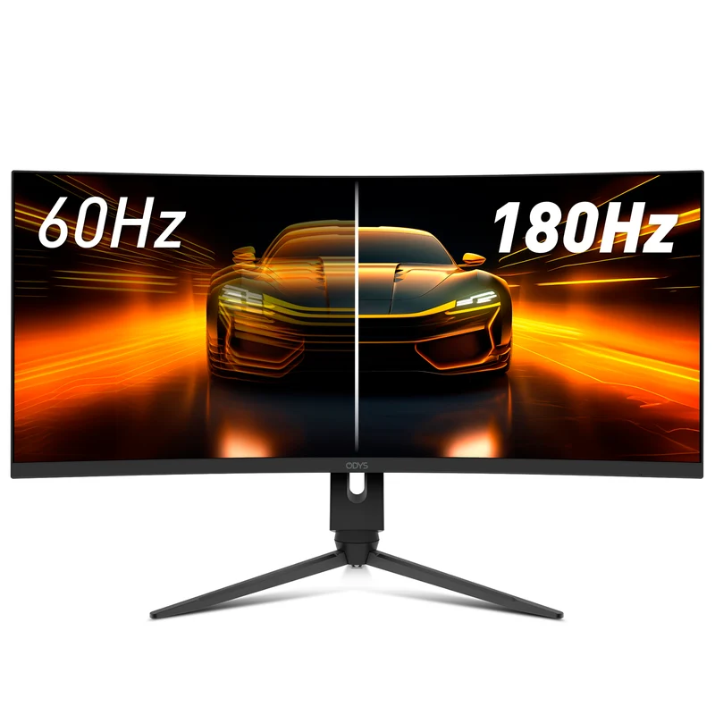 ODYS XP34 PRO-X Curved Gaming Monitor (34 Zoll, 86 cm)