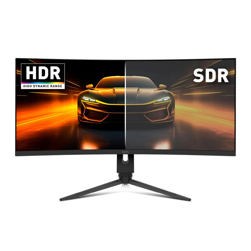 ODYS XP34 PRO-X Curved Gaming Monitor (34 Zoll, 86 cm)