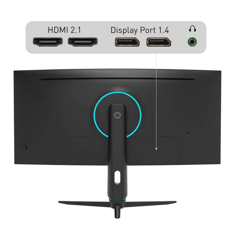 ODYS XP34 PRO-X Curved Gaming Monitor (34 Zoll, 86 cm)