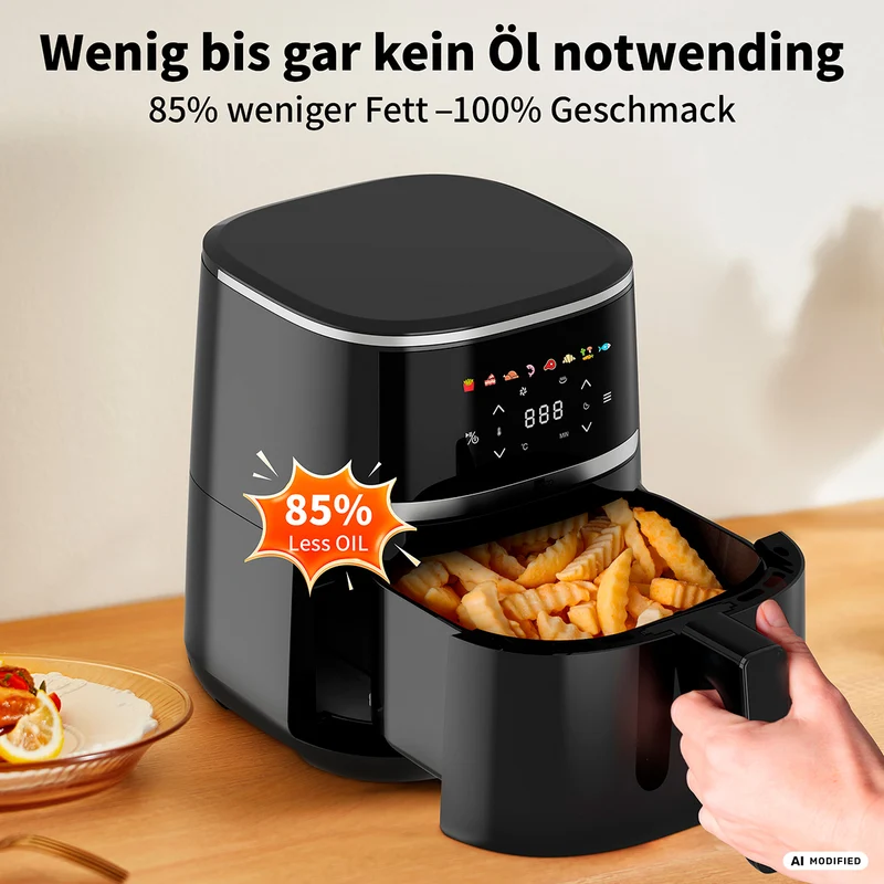 Compact Airfryer 4,3 Liter