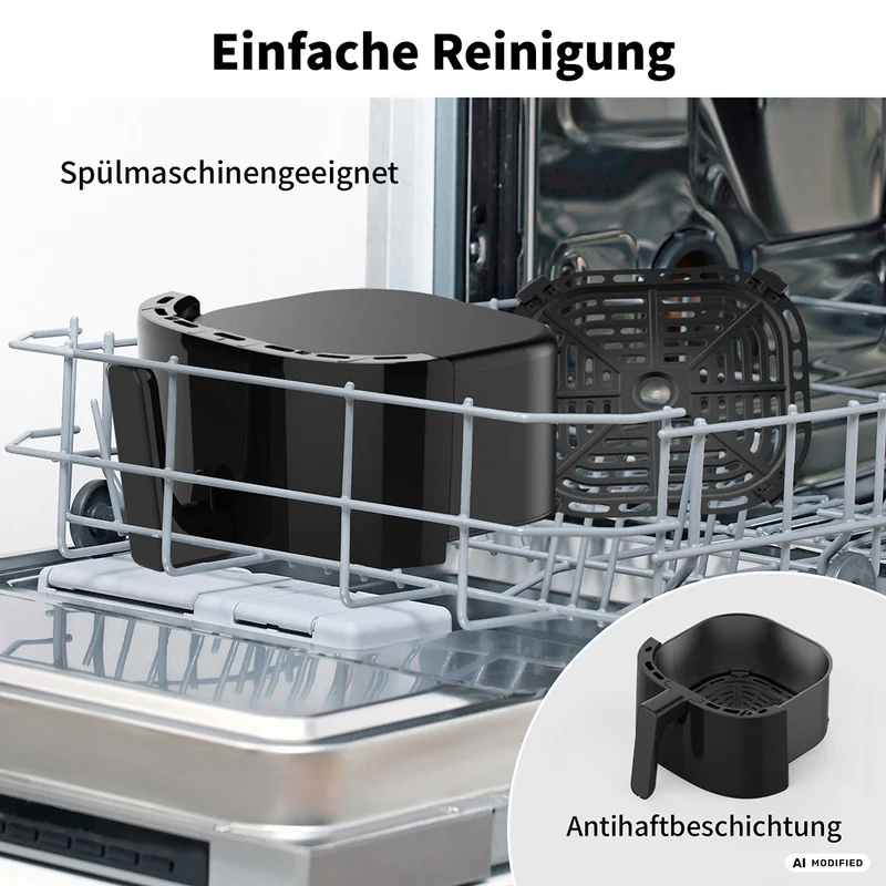 Compact Airfryer 4,3 Liter