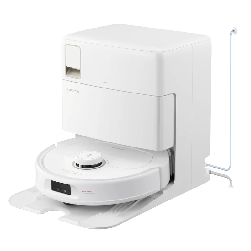 Roborock Qrevo MaxV White mit Wasseranschluss