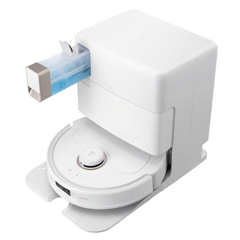 Roborock Qrevo MaxV White mit Wasseranschluss