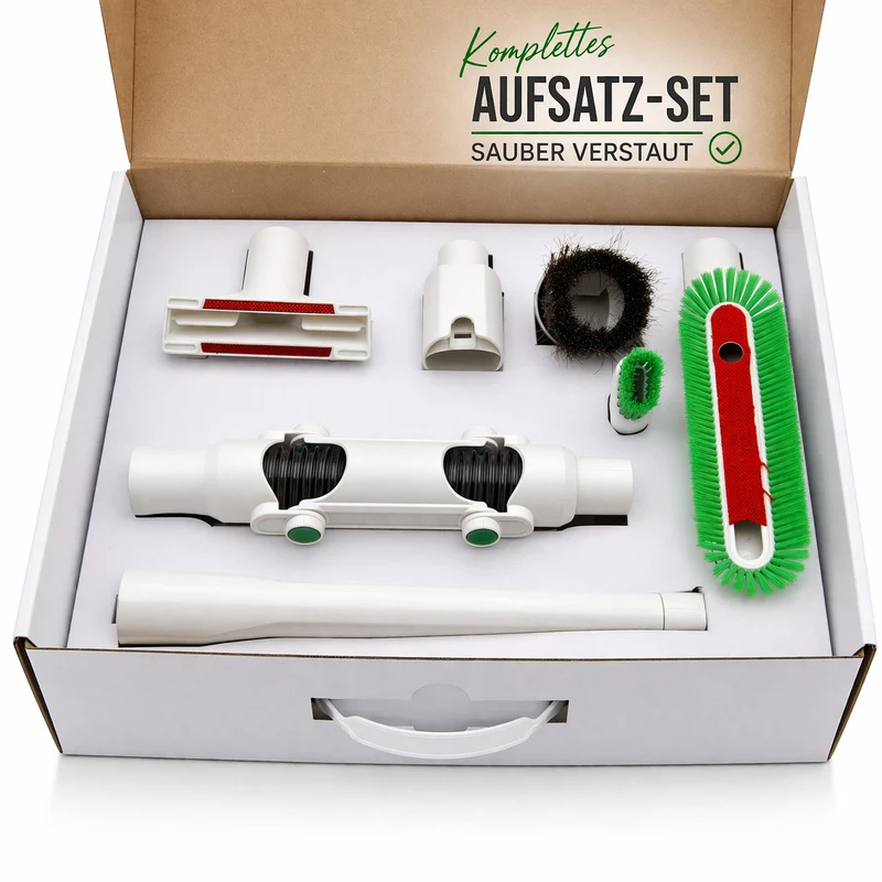 8-teiliges Zubehör Set passend für Vorwerk Kobold VB 100 / VB100 & VK 7 / VK7 Akkusauger