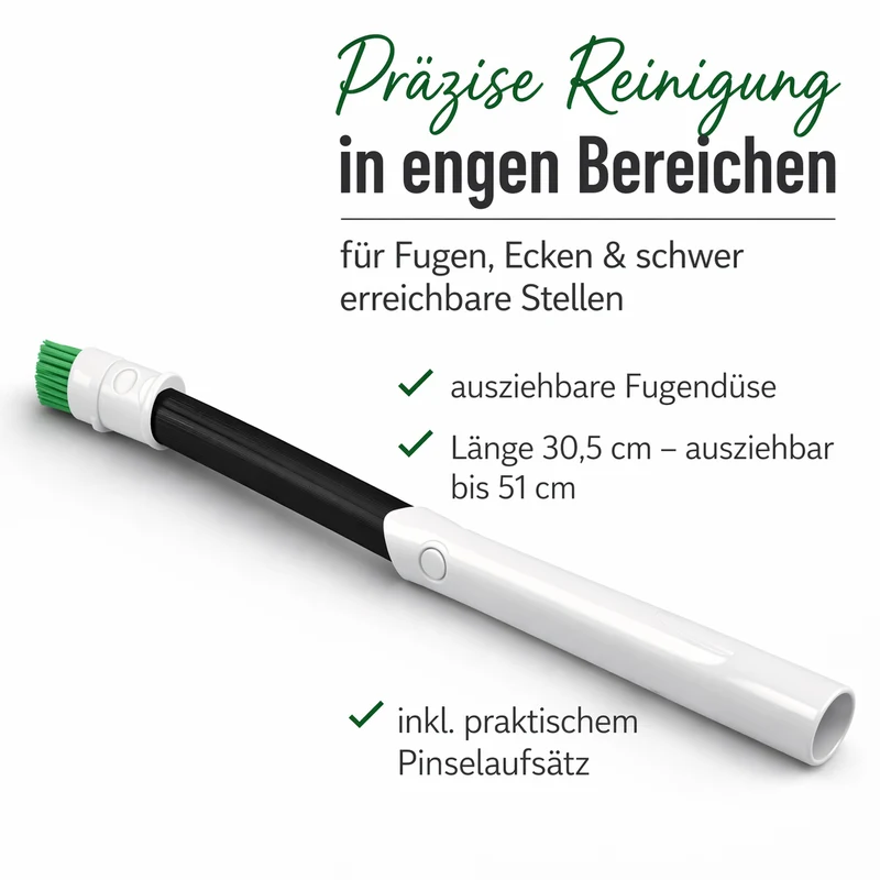 8-teiliges Zubehör Set passend für Vorwerk Kobold VB 100 / VB100 & VK 7 / VK7 Akkusauger