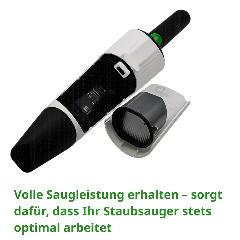 Ersatzfilter Filter & Duftblocks geeignet für Vorwerk Kobold Akku Handstaubsauger VM7 / VM 7 – HEPA Filter Zubehör