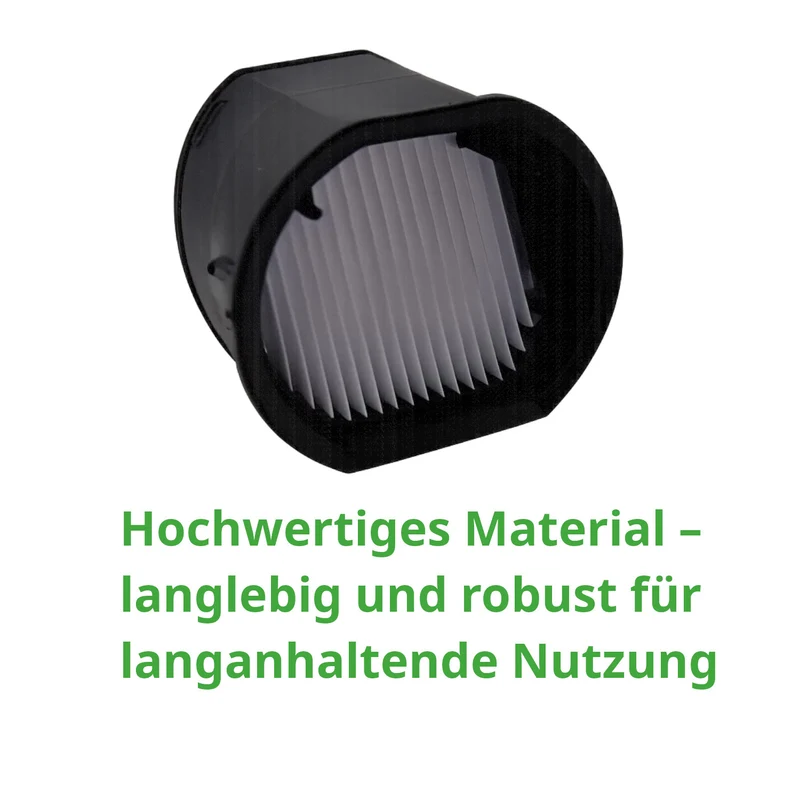 Ersatzfilter Filter geeignet für Vorwerk Kobold Akku Handstaubsauger VM7 / VM 7 – HEPA Filter Zubehör