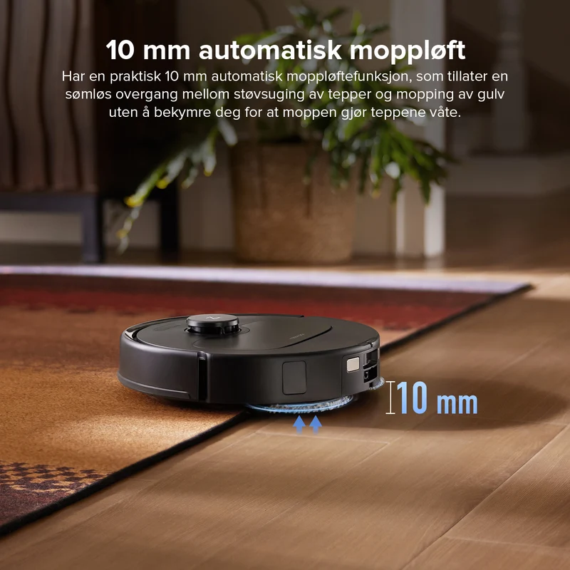Roborock QV 35S robotstøvsuger med multifunksjonell ladestasjon