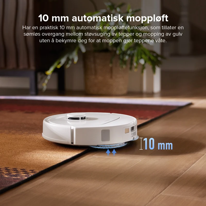 Roborock QV 35S robotstøvsuger med multifunksjonell ladestasjon