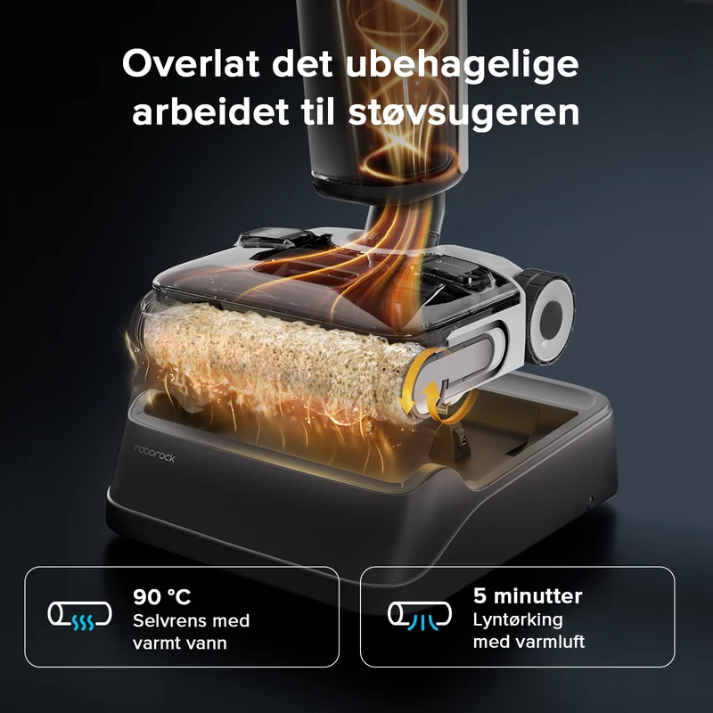 Roborock F25 ACE og F25 ALT våt- og tørrstøvsuger