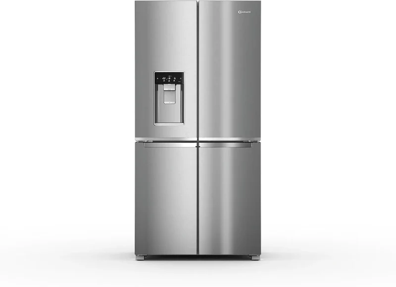 Bauknecht Kühl-Gefrierkombination BKQ9I MO2L, gesamt 594 l, Fassungsvermögen 388 l Kühlen, Fassungsvermögen 206 l Gefrieren, Side by Side