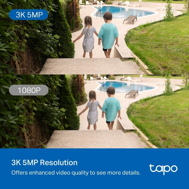 3K 5MP 360° Outdoor Kamera | Tapo C530WS(2er-Pack)