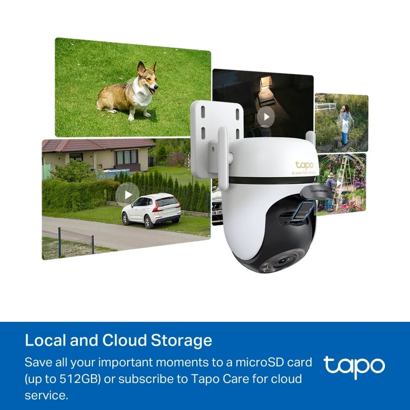 3K 5MP 360° Outdoor Kamera | Tapo C530WS(2er-Pack)