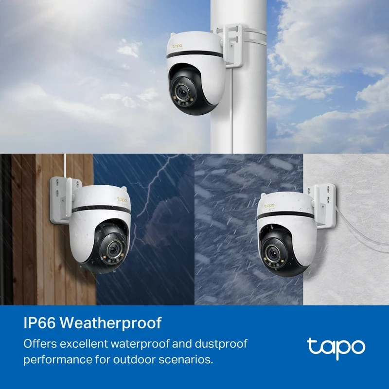 3K 5MP 360° Outdoor Kamera | Tapo C530WS(2er-Pack)